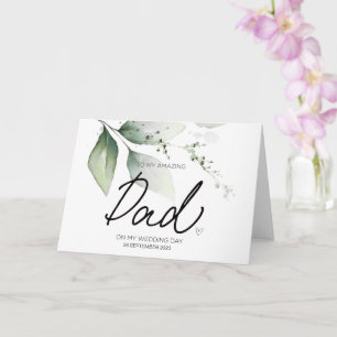 Cartão Para O Meu Casamento De Pai Obrigado De Noivas Pai