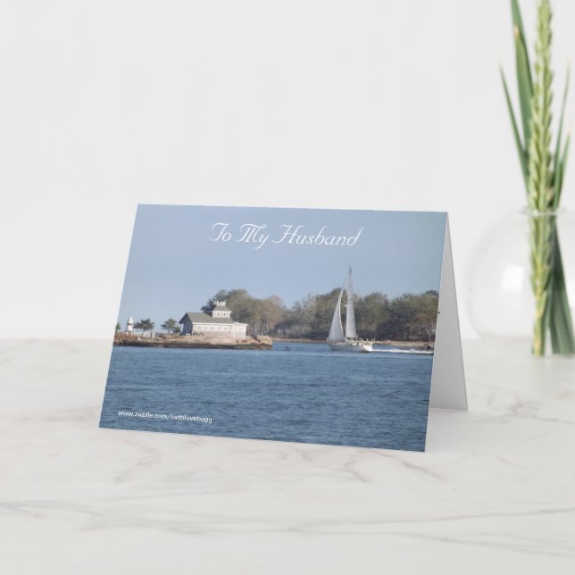 Cartão Para o meu marido (Frente)