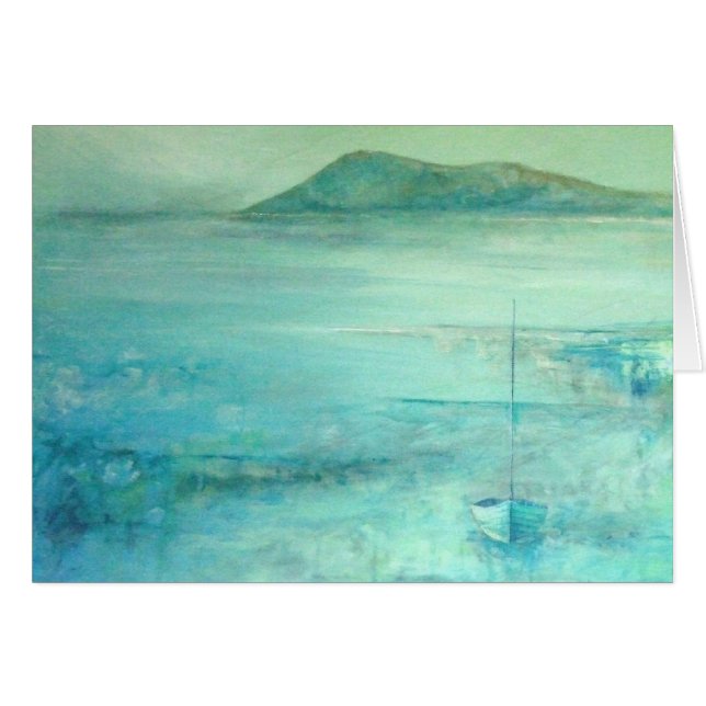 Cartão Para o monte de Samson, ilhas de Scilly (Frente Horizontal)