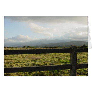 Cartão para o País Irlandês