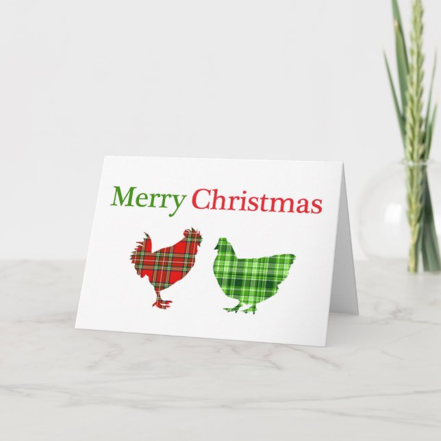 Cartão para países natalinos (Frente)