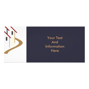 Cartão para rack imobiliário