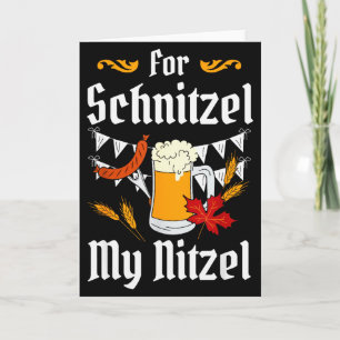 Cartão Para Schnitzel Meu Festival de Cerveja Nitzel Alem