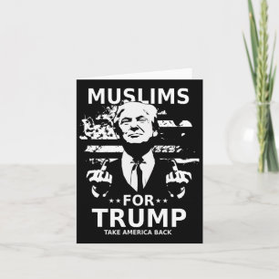 Cartão Para Trump 2024 Eleição Funny Conservadora 45 47