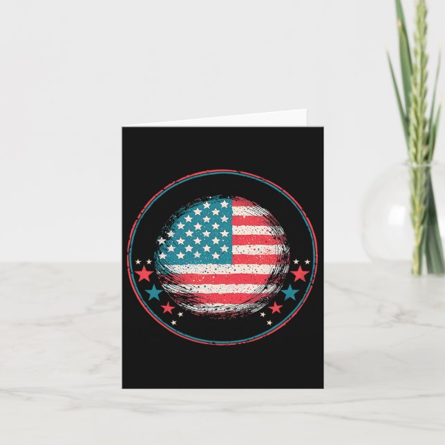 Cartão Para Trump 2024 U.A Flag1 (Frente)