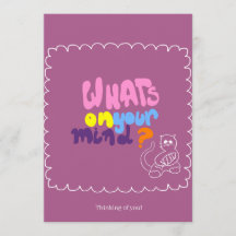 Cartão para um amigo