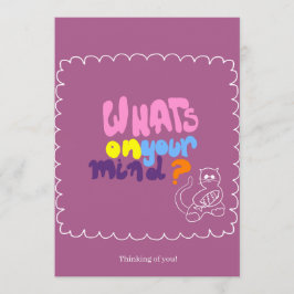 Cartão para um amigo