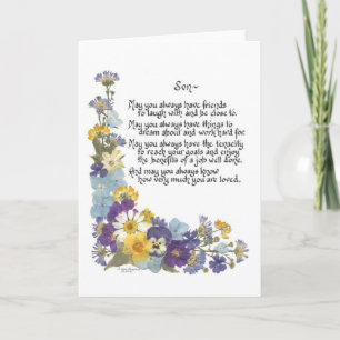 Cartão Para um Filho...