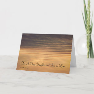 Cartão Para uma Cara Filha e Filho em Direito