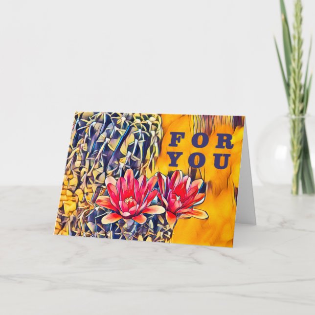 Cartão Para você (Frente)