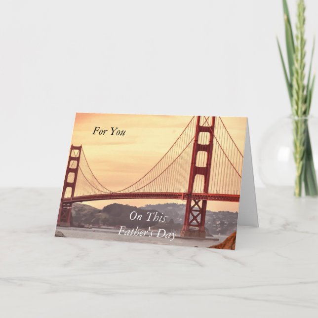 Cartão Para você neste Dia de os pais (Frente)