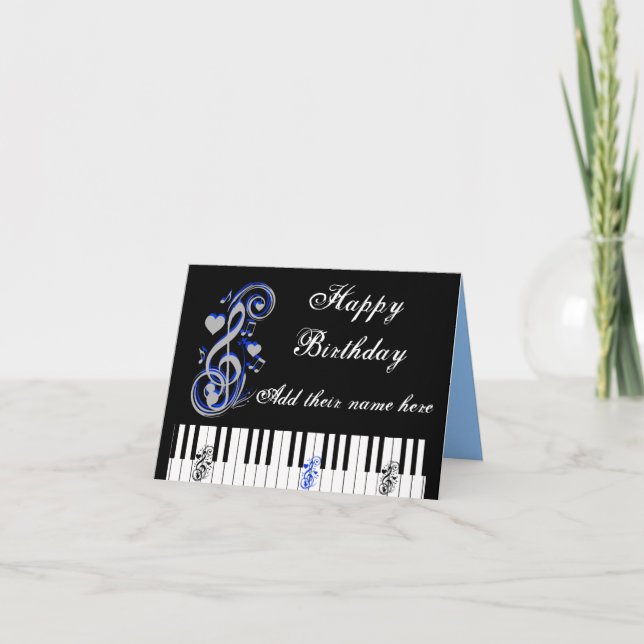 Cartão Parabéns! (Frente)