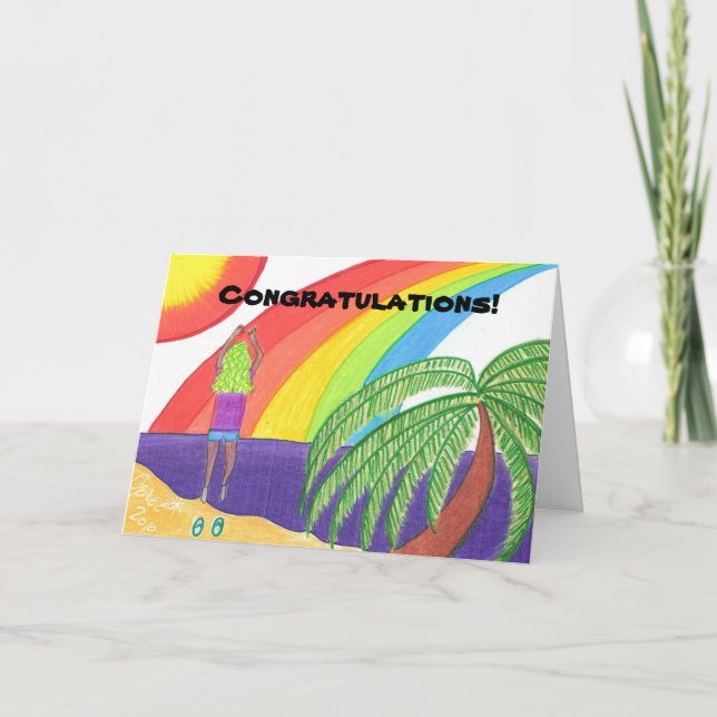 Cartão Parabéns! (Frente)