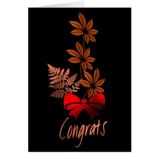 Cartão Parabéns (Frente)