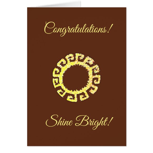 Cartão Parabéns (Frente)