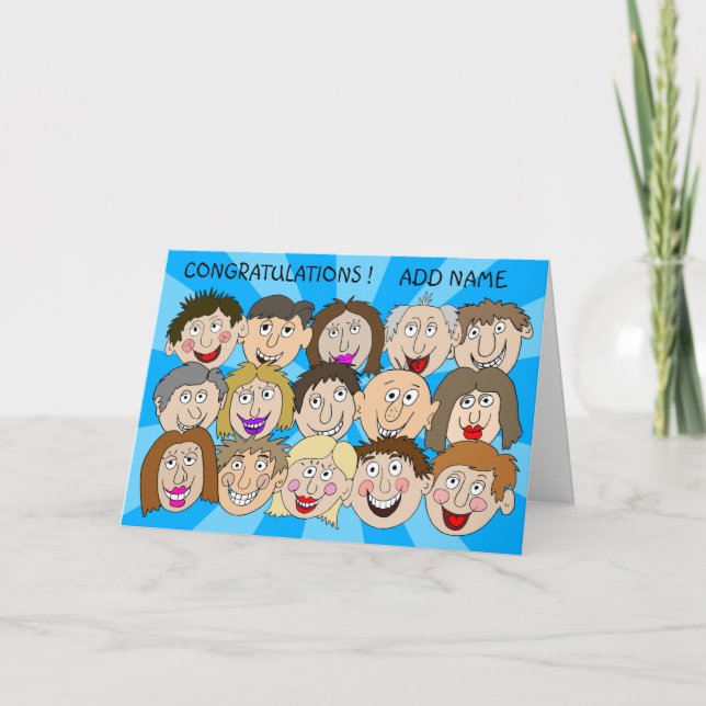 Cartão Parabéns (Frente)