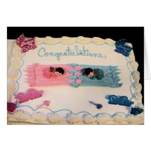 Cartão Parabéns Bebê!