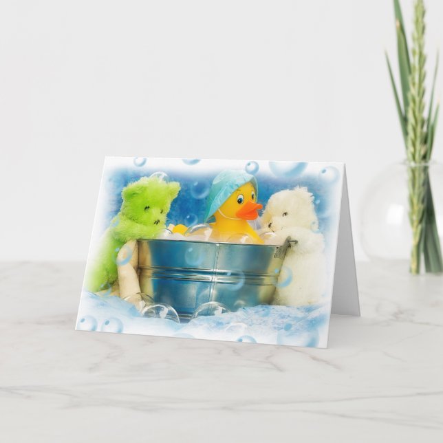 Cartão Parabéns/Bebê (Frente)