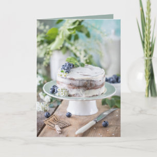 Cartão Parabéns Bela Bolo