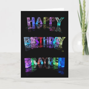 Cartão Parabéns Brayden Card