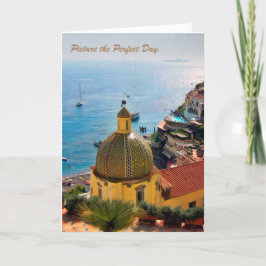 Cartão Parabéns, cartaz no dia perfeito