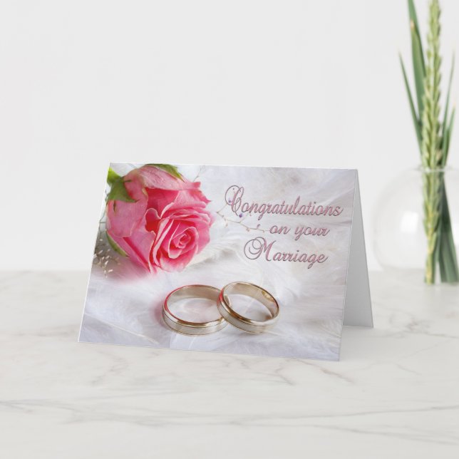 Cartão Parabéns Casamento (Frente)