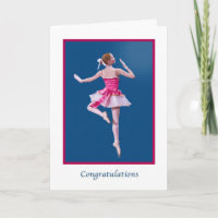 Parabéns, Dança Considerando, Ballerina