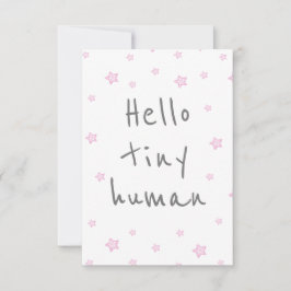 Cartão parabéns de boas-vindas