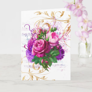 Cartão Parabéns De Casamento Adicionar Nomes Lilac Epheme