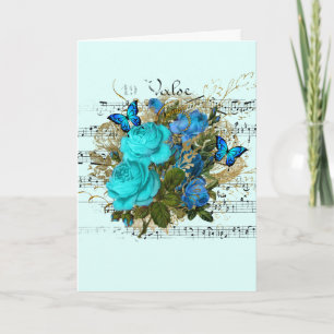 Cartão Parabéns De Casamento Adicionar Nomes Rosa de Eph