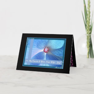 Cartão PARABÉNS de Casamento COUSIN