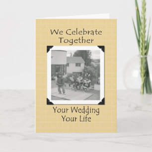 Cartão Parabéns de casamento indígena americano