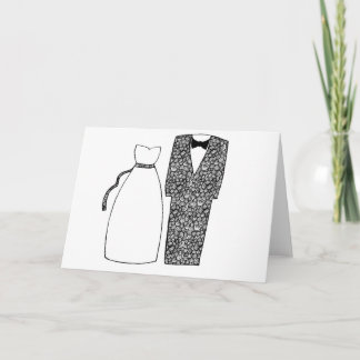 Cartão Parabéns de Casamentos