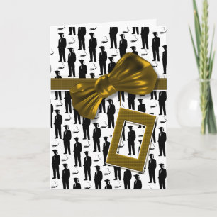 Cartão Parabéns de graduação para homens