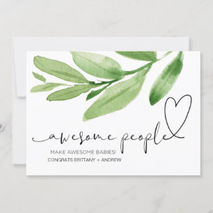 Cartão Parabéns de gravidez Presente para o Novo Bebê Ami