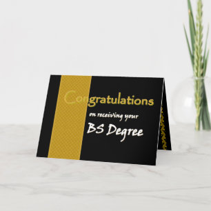 Cartão PARABÉNS DE NOME PERSONALIZADO - Solteiro da ciênc