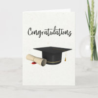 Parabéns Diploma Toca de Formatura