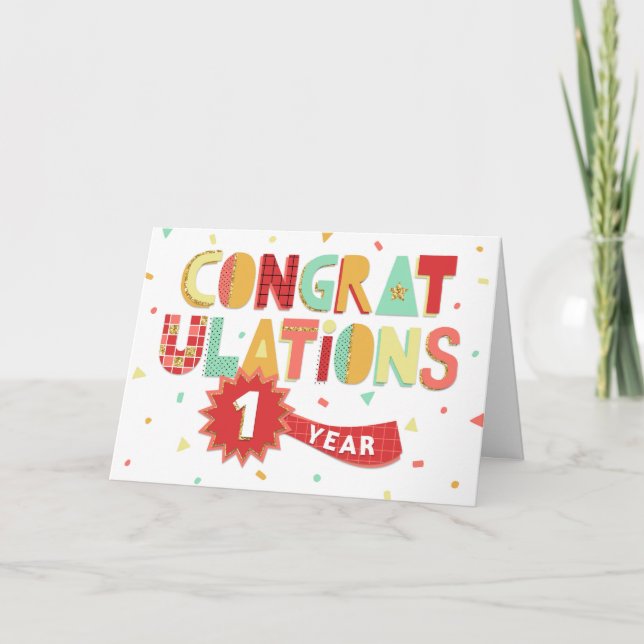 Cartão Parabéns Divertidos do Aniversário do Funcionário  (Frente)