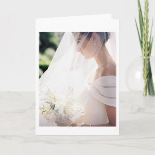 Cartão Parabéns DO DIA DE CASAMENTO BONITA BRIDA