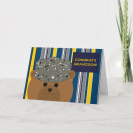 Cartão Parabéns do neto da Força Aérea