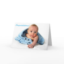 Parabéns em seu bebé novo