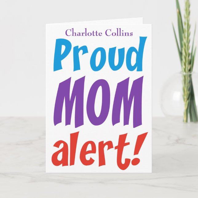 Cartão Parabéns engraçados (Frente)