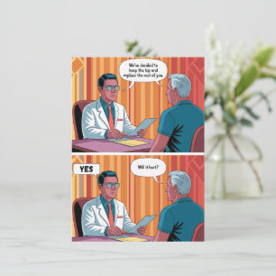 Cartão Parabéns Engraçados Feliz Aniversário Velhice Bday