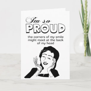 Cartão parabéns engraçados para a graduação