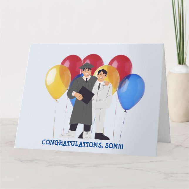 CARTÃO PARABÉNS, FILHO! CARTAO (Frente)