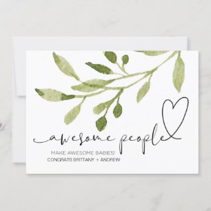 Cartão Parabéns Gravidez Parabéns Novo Coração do Bebê