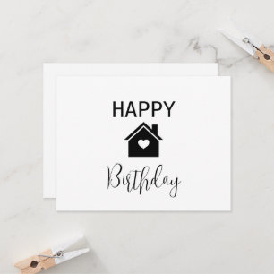 Cartão Parabéns Imobiliário