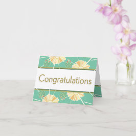 Cartão Parabéns - Jardim Perfumado por Deco de Arte Retro