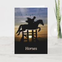 Parabéns na placa de jumper New Horse Hunter