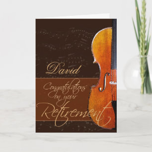 Cartão Parabéns na sua aposentadoria